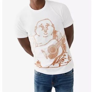 NWT True Religion Buddha logo tee